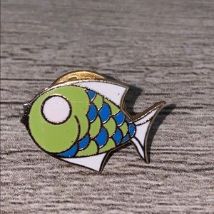 Vintage Cloisart Fish Pin / Brooch Collectible
